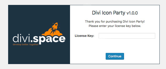 Divi Icon Party License Key