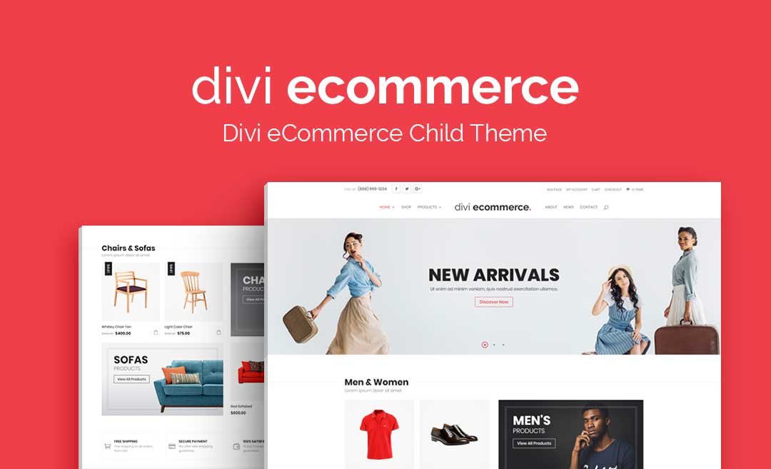 Divi Ecommerce Child Theme for WooCommerce | Divi Space